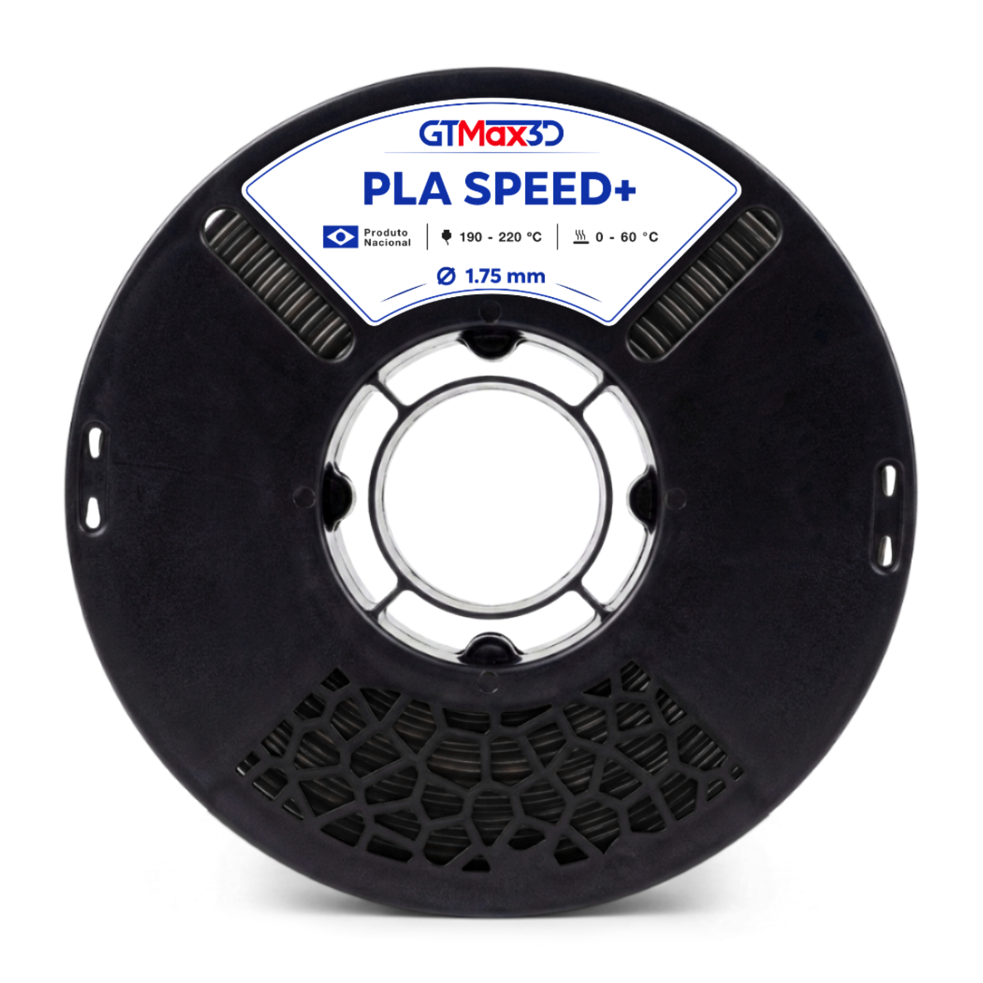 GTmax 3D - PLA High Speed - Preto - 1 kg
