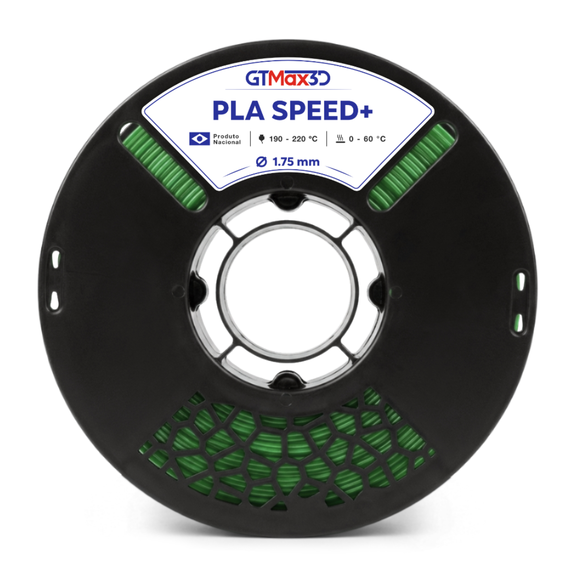 GTmax 3D - PLA High Speed - Verde - 1 kg