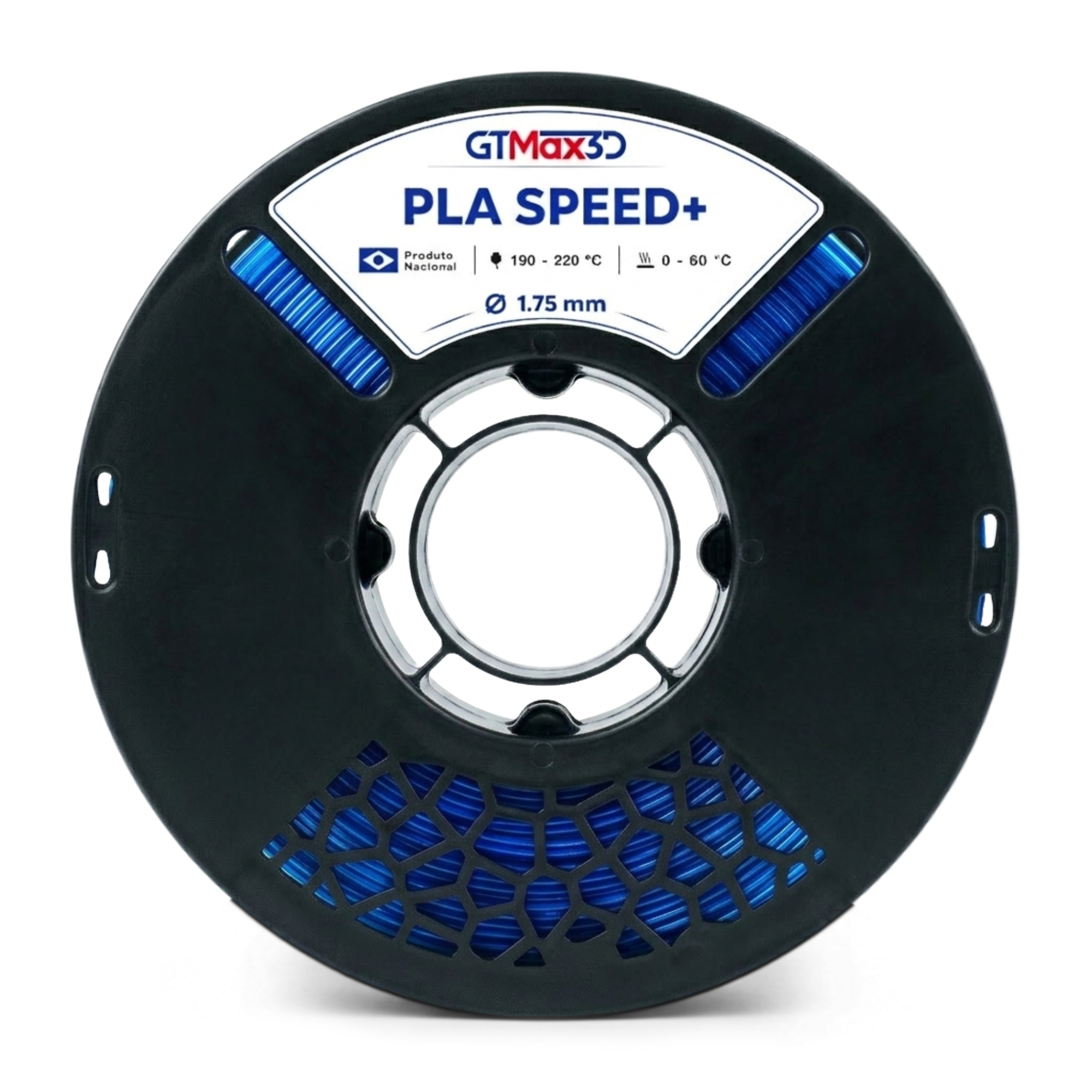GTmax 3D - PLA High Speed - Azul Trans - 1 kg