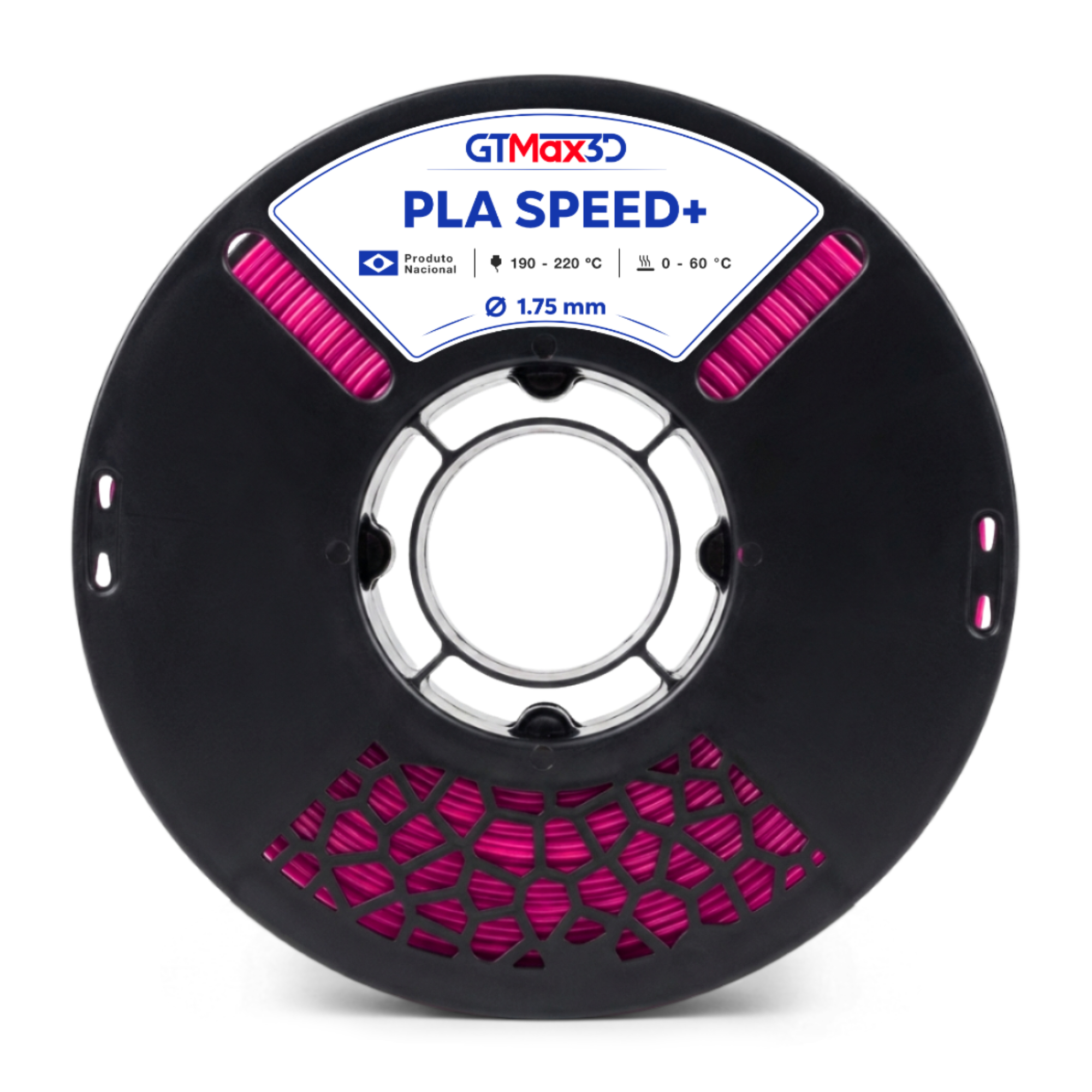 GTmax 3D - PLA High Speed - Rosa Chiclete - 1 kg