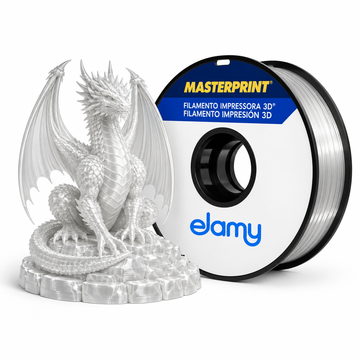 Master Print - PETG - Transparente - 1 kg