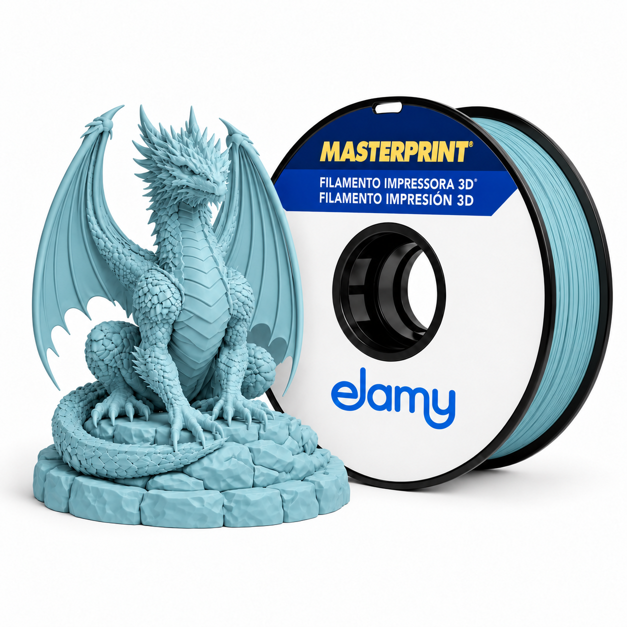 Master Print - PLA High Speed - Peacock Blue - 1 kg