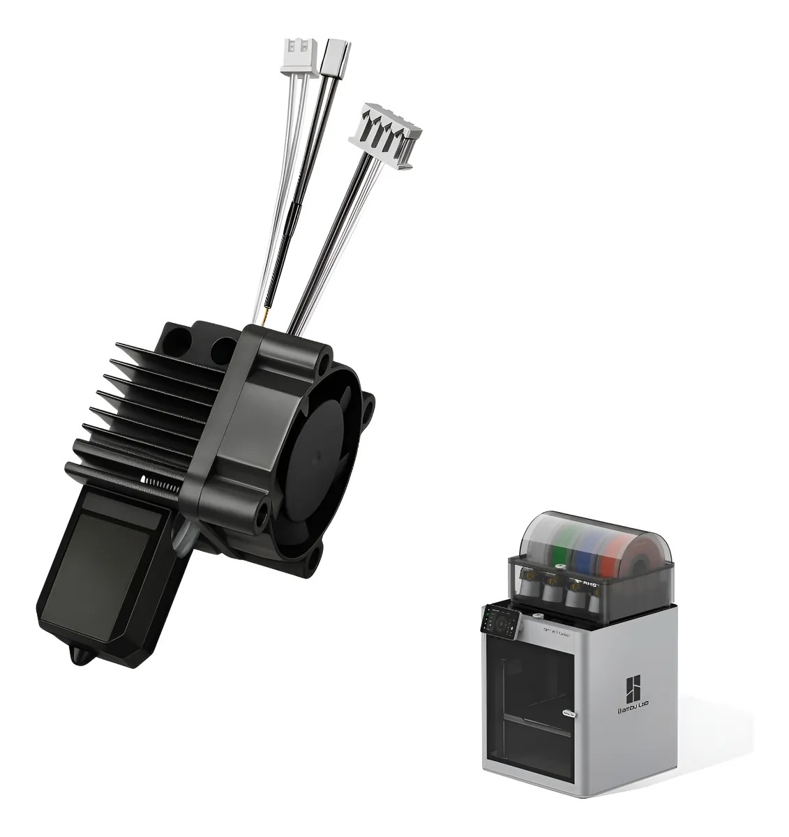 Hotend completo compatível com Bambu Lab X1 e X1 Carbon